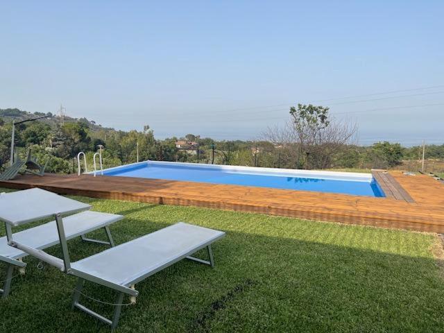 Terre Di Monacella Villa Santa Venerina Buitenkant foto